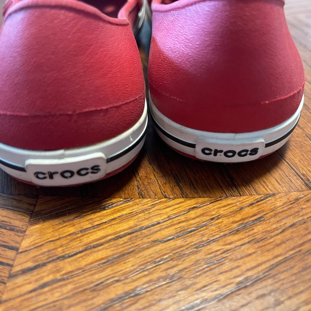 CROCS Kids Red MaryJanes - Picture 5 of 6